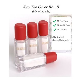 keo dán the giver 5ml + mi tự nối chuyên make up the giver