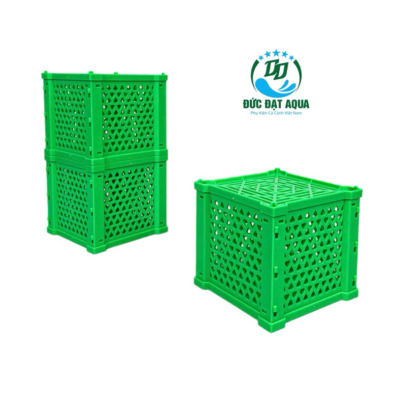 Hộp đựng vật liệu lọc Magic Box kích thước 12x12x11cm siêu hót lắp ghép tiện lợi 9