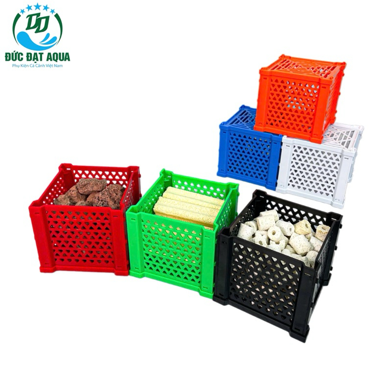 Hộp đựng vật liệu lọc Magic Box kích thước 12x12x11cm siêu hót lắp ghép tiện lợi 3