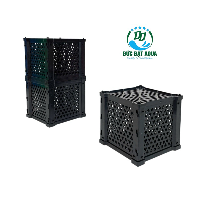 Hộp đựng vật liệu lọc Magic Box kích thước 12x12x11cm siêu hót lắp ghép tiện lợi 6