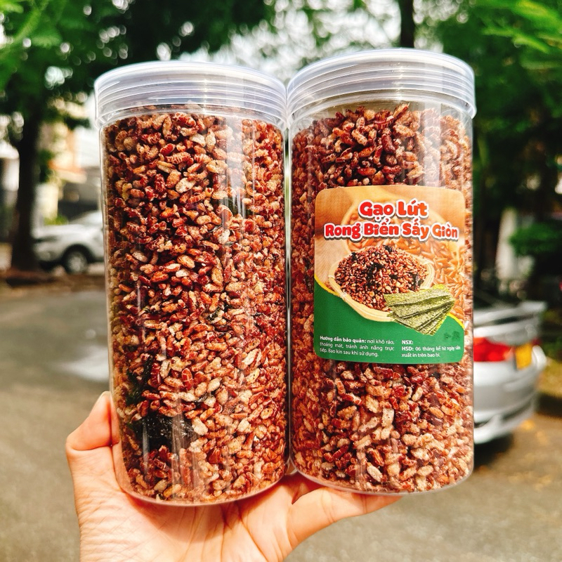 Gạo Lức Rong Biển Sấy Giòn - HỘP 300gr