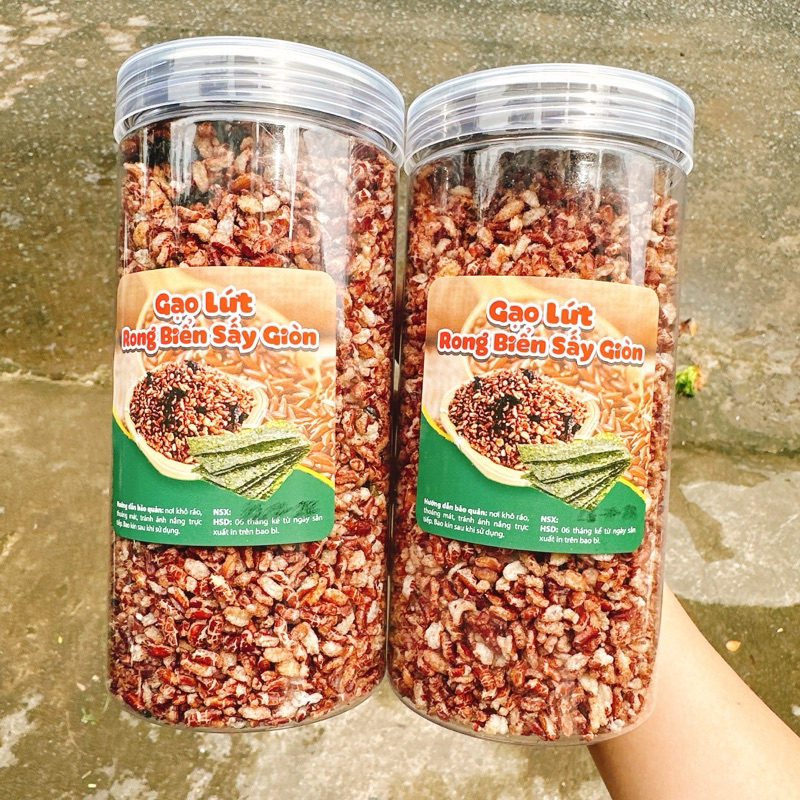 Gạo Lức Rong Biển Sấy Giòn - HỘP 300gr