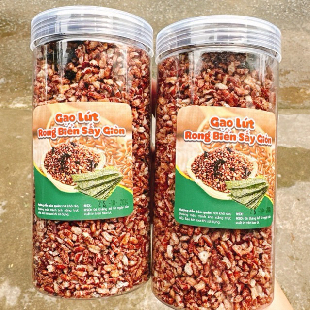 Gạo Lức Rong Biển Sấy Giòn - HỘP 300gr