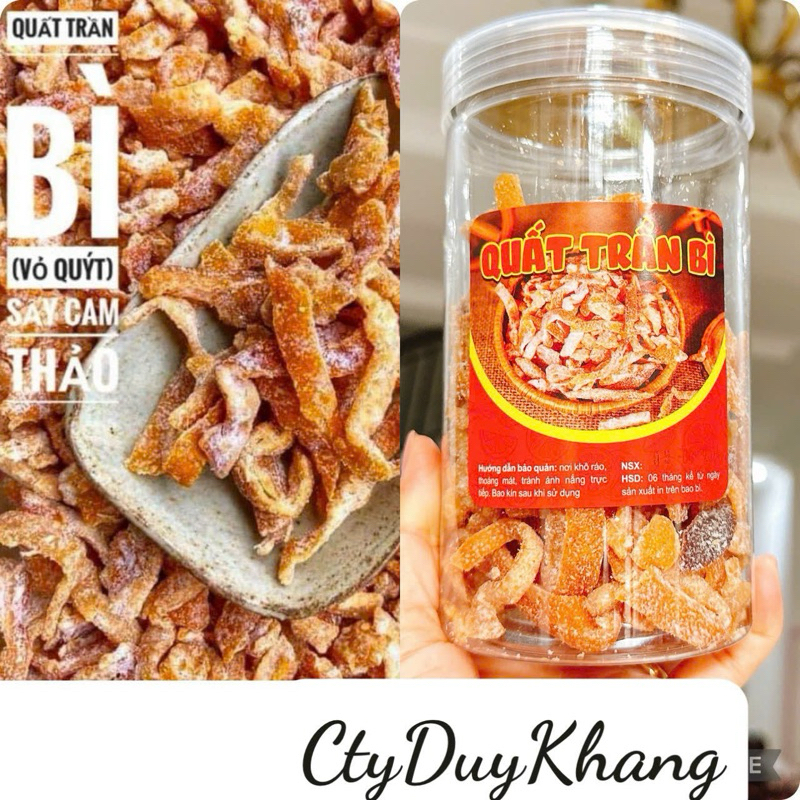 Quất Trần Bì hàng ngon - HỘP 300GR