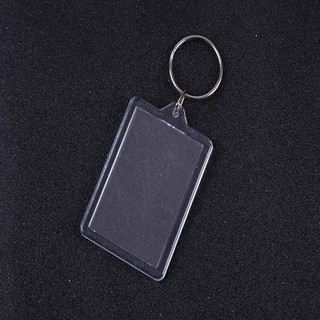 10 Móc khoá trong suốt, Móc khoá mã QR code ngân hàng. Không in nội dung