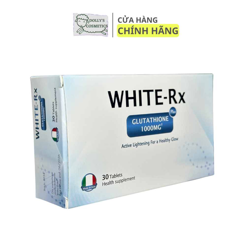 gia thuoc white l glutathione 1000mg TPBVSK Liposomal Codeage chnh hng brighter skin Vin trng da m nm