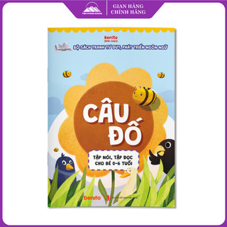 Sách - Câu Đố - Tập Nói Tập Đọc Cho Bé 0-6 Tuổi