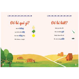 Sách - Câu Đố - Tập Nói Tập Đọc Cho Bé 0-6 Tuổi