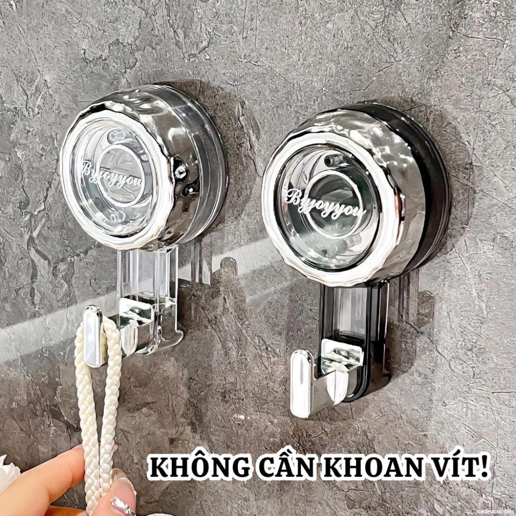 Mua 10 tặng 1 Móc Treo Đồ Hút Chân Không Chịu Lực Có Thể Tái Sử Dụng Nhiều Lần Không Cần Khoan Vít