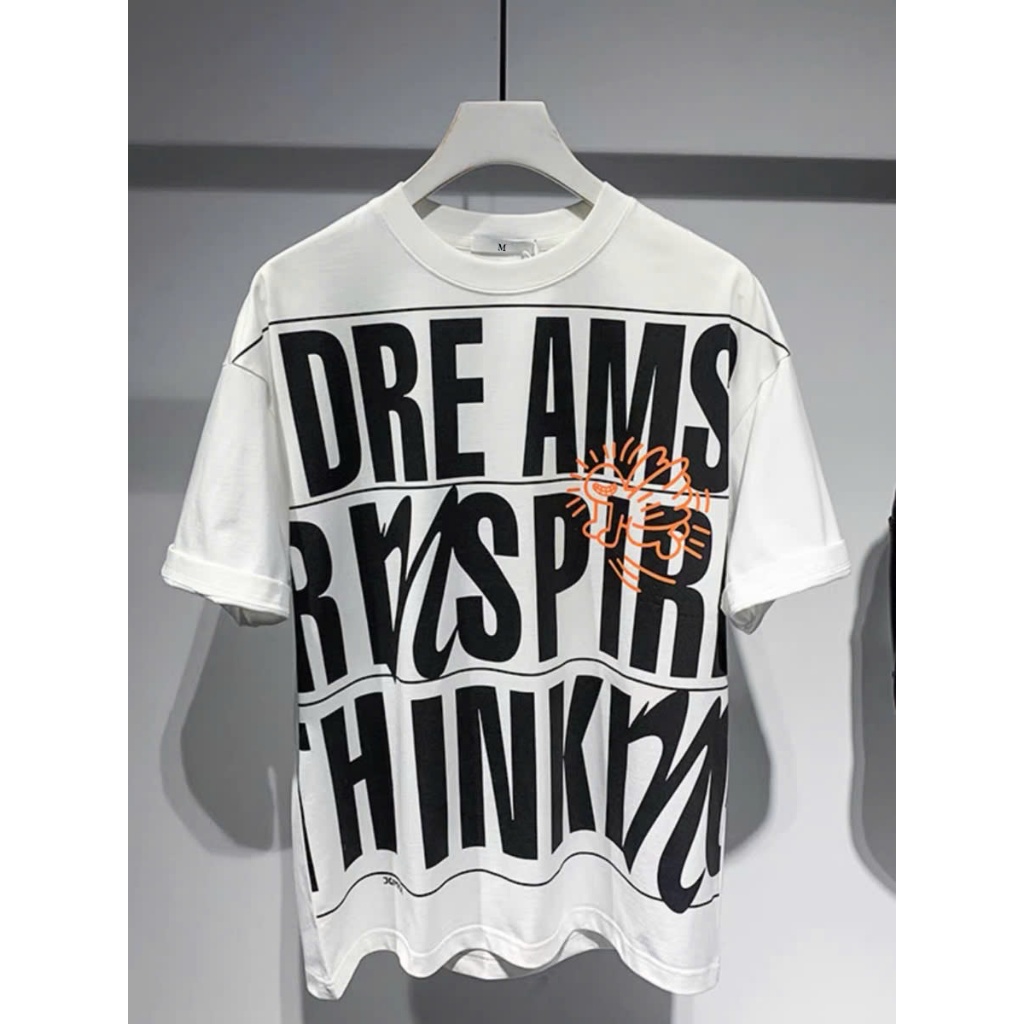 Áo thun Stee Cổ tròn DREAMS Localbrand ICVCVNI Unisex