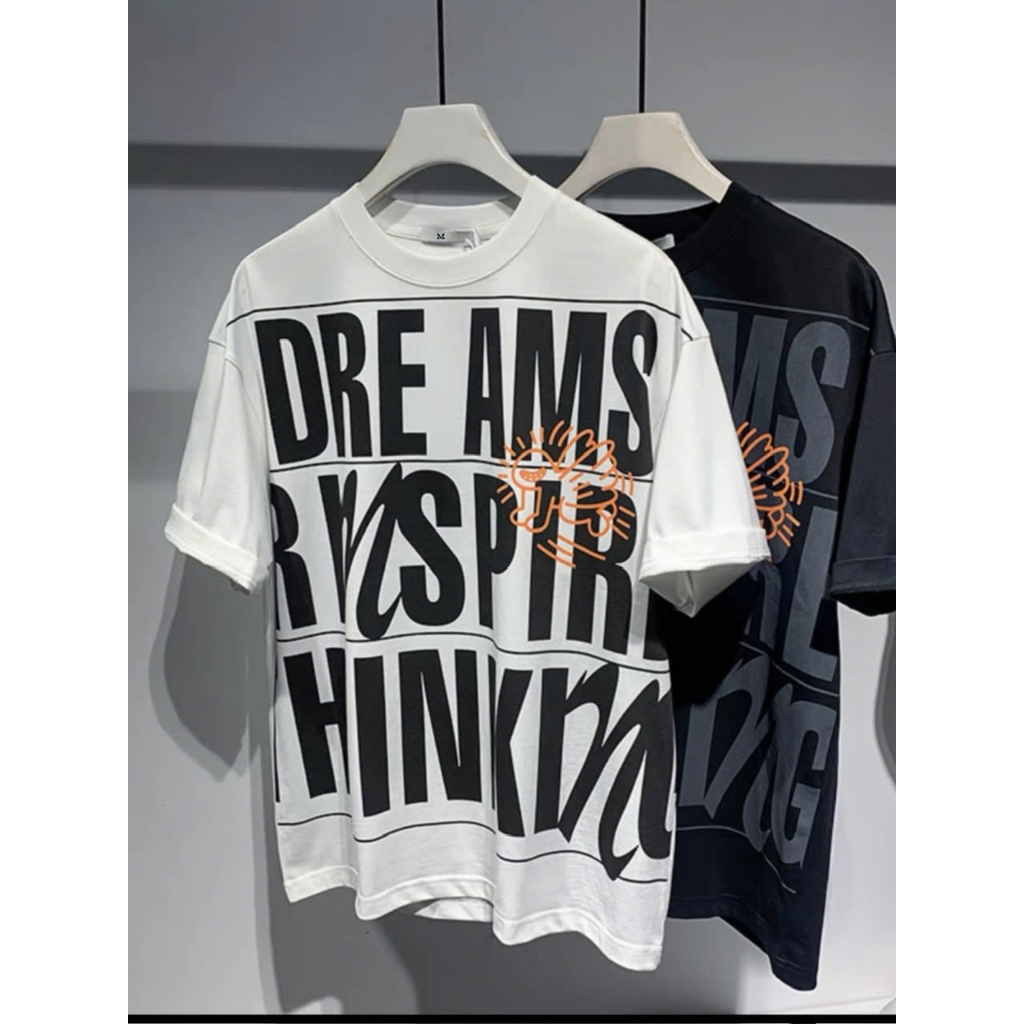 Áo thun Stee Cổ tròn DREAMS Localbrand ICVCVNI Unisex