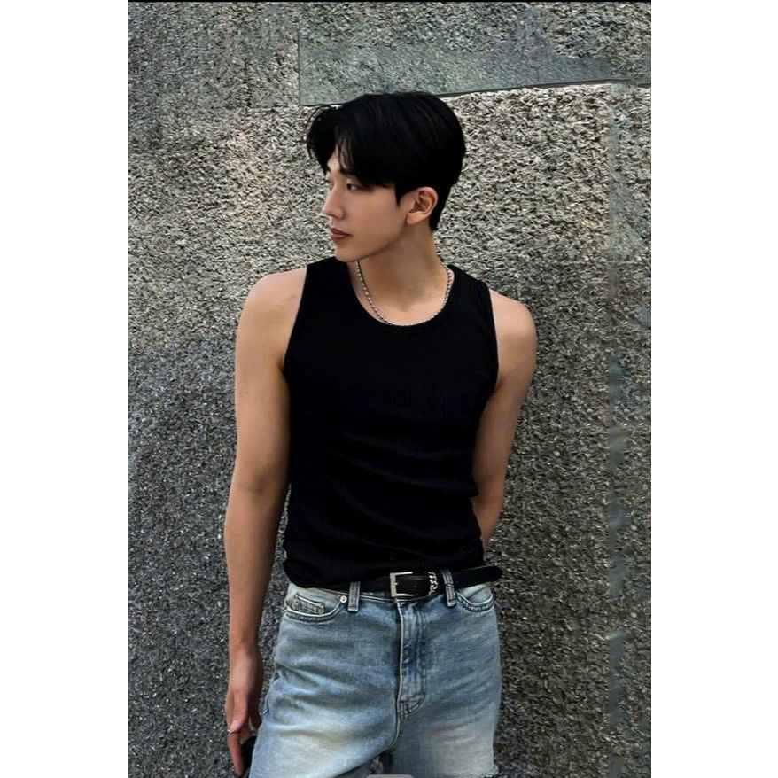 Áo thun Tanktop Body SEST thun tăm ICVCVNI Unisex menwear