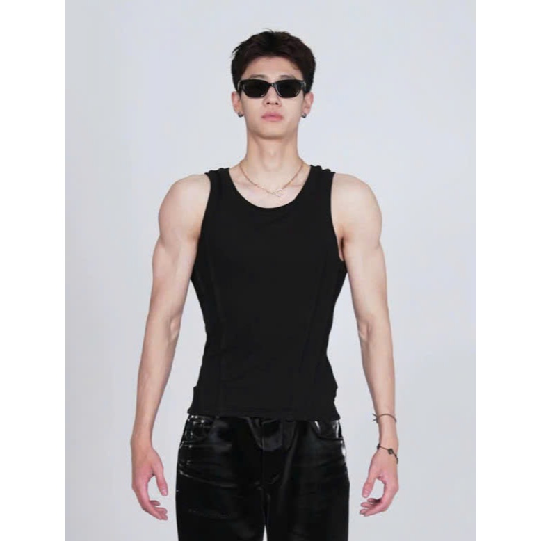 Áo thun Tanktop Body SEST thun tăm ICVCVNI Unisex menwear