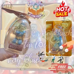 Móc khóa khung nhựa mea lucky kích thước 5cm