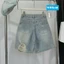 Quần jean ngố nữ ống rộng rách , chất jean denim không giãn cực xinh, cực bền William - AT473
