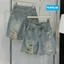 Quần jean ngố nữ ống rộng rách , chất jean denim không giãn cực xinh, cực bền William - AT473