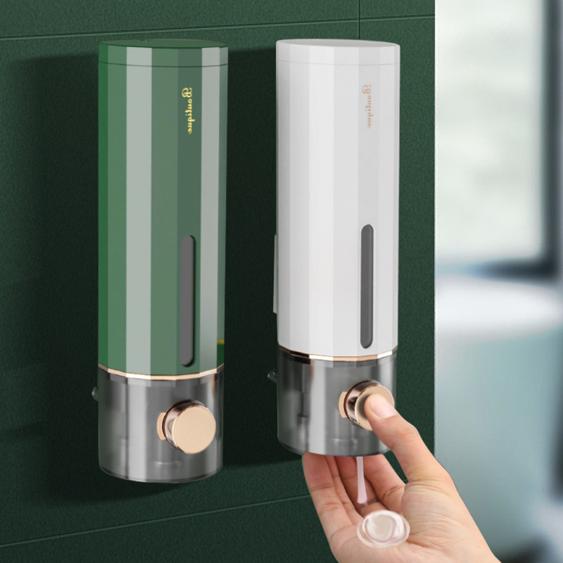 Hộp Đựng Nước Rửa Tay, Xà Phòng Dán Tường 550ml - Hộp Đựng Dầu Gội, Sữa Tắm Gắn Tường