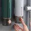 Hộp Đựng Nước Rửa Tay, Xà Phòng Dán Tường 550ml - Hộp Đựng Dầu Gội, Sữa Tắm Gắn Tường