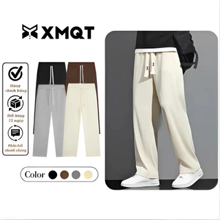 [Có BIGSIZE] Quần nỉ tăm cao cấp dáng suông unisex "nam nữ" ms42 Menswear Pants Ong Đen MÃ 42