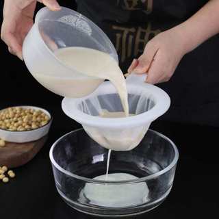Dụng cụ lọc sữa hạt, sữa đậu nành siêu mịn, rây lọc sữa đậu nành có tay cầm