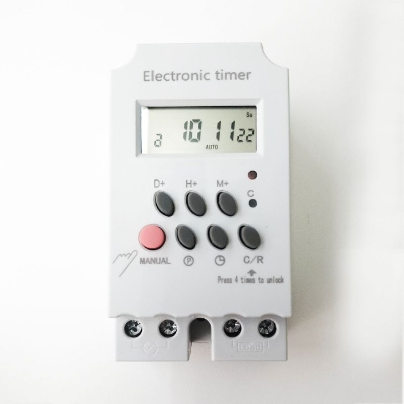 Van điện từ 8mm cấp nước+ timer hẹn giờ chuyên ngắt tự động bộ phun sương, nhỏ giọt