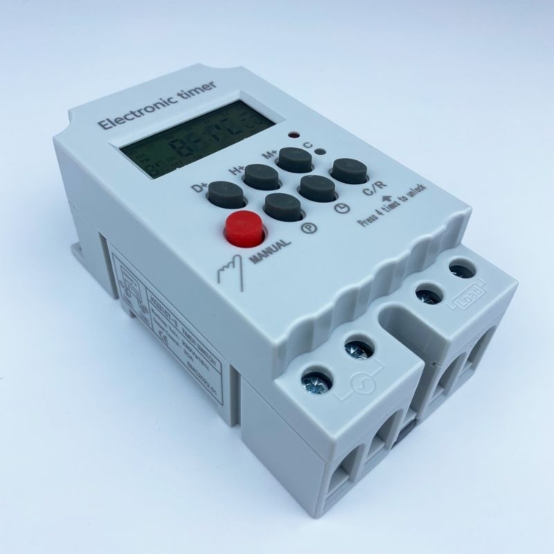 Van điện từ 8mm cấp nước+ timer hẹn giờ chuyên ngắt tự động bộ phun sương, nhỏ giọt