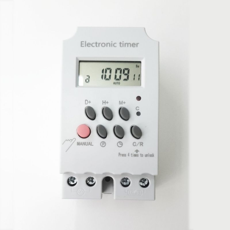Van điện từ 8mm cấp nước+ timer hẹn giờ chuyên ngắt tự động bộ phun sương, nhỏ giọt