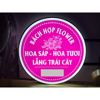 Biển Quảng Cáo Hút Nổi 60, Biển Mica Hút Nổi, Hộp Đèn, IN 2 MẶT, CÓ THANH TREO