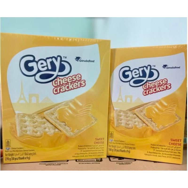 Bánh Gery Phô Mai Cheese Cracker Hộp 270g/180g | Shopee Việt Nam