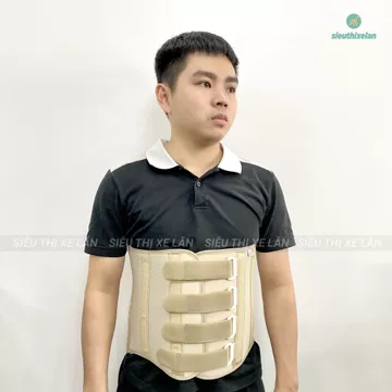 Đai Lưng Cột Sống Hỗ Trợ Cố Định Vùng Lưng Do Chấn Thương, Xẹp Đốt Sống Lưng | Áo Vùng Lưng H1 Orbe