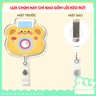 Lõi Tơrua Kéo Rút 60cm Sử Dụng Móc Vào Bao Đựng Thẻ Hoặc Móc Khoá Phong Cách Nhân Vật Hoạt Hình Gấu Bear Honey Bee