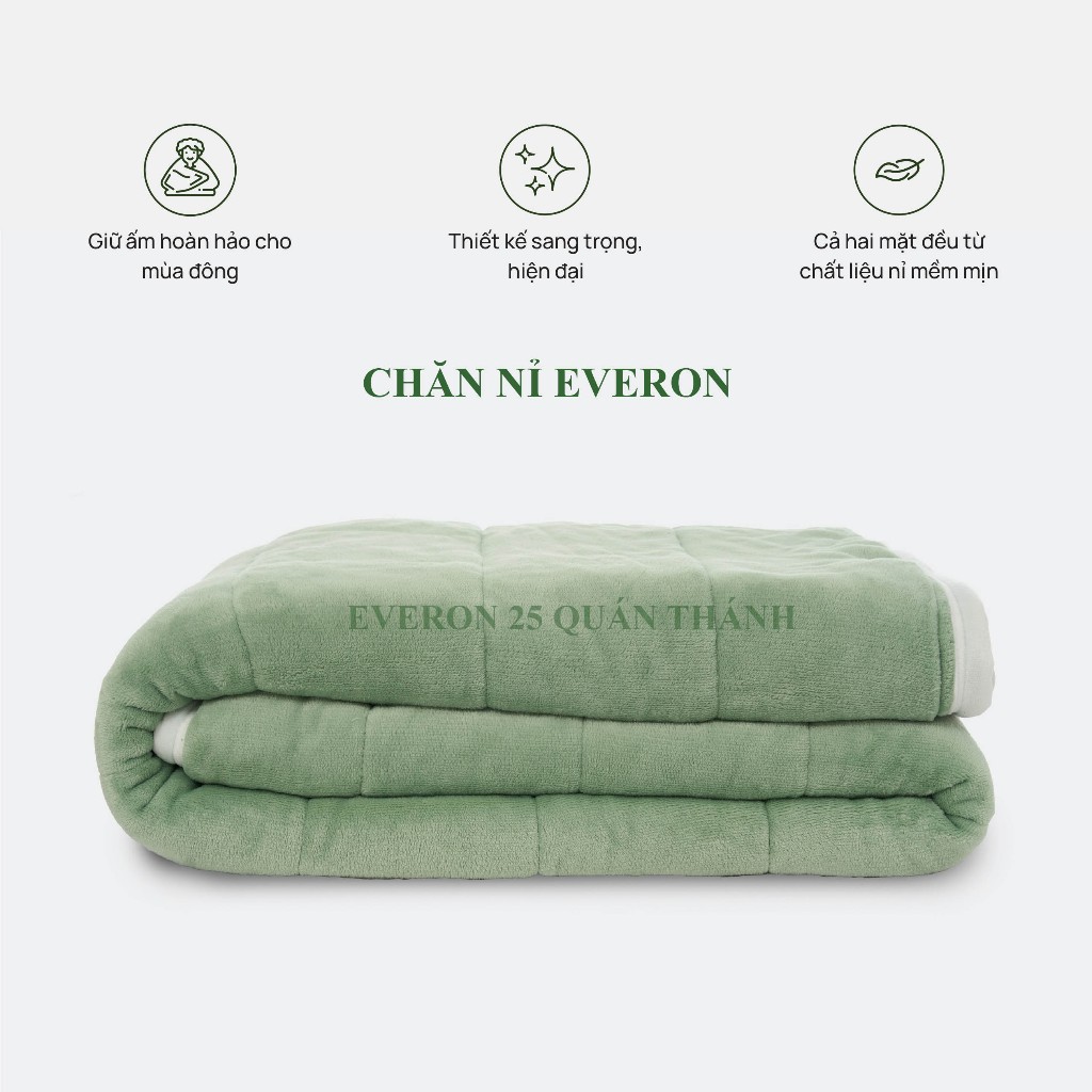 Ảnh Chăn nỉ lông, siêu giữ ấm, sang trọng, mềm mại 1