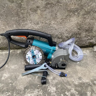 2000W Máy cắt rãnh tường 2 lưỡi 133 GL2135 Trypicon có kèm lưỡi kèm bơm nước