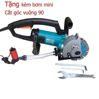 2000W Máy cắt rãnh tường 2 lưỡi 133 GL2135 Trypicon có kèm lưỡi kèm bơm nước