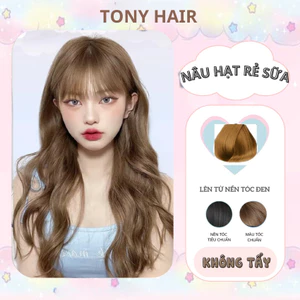 Thuốc nhuộm tóc Nâu Hạt Dẻ Sữa, thuốc nhuộm tóc tại nhà _ Tony Hair