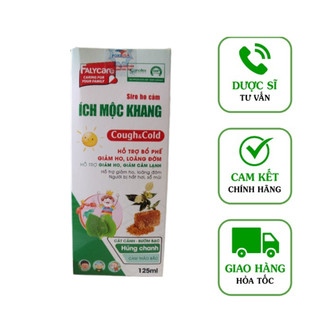 ✅ [Chính Hãng] SIRO HO CẢM ÍCH MỘNG KHANG HỖ TRỢ GIẢM HO, GIẢM CẢM LẠNH