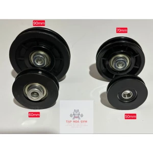 Bánh xe ròng rọc tập gym - Pully nhựa chuyên dụng,chịu tải lớn.