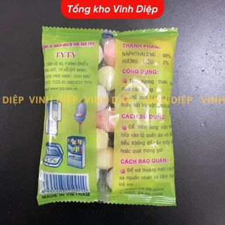 Long não thơm đuổi gián đuổi chuột TYTY, băng phiến thơm treo tủ quần áo đuổi côn trùng