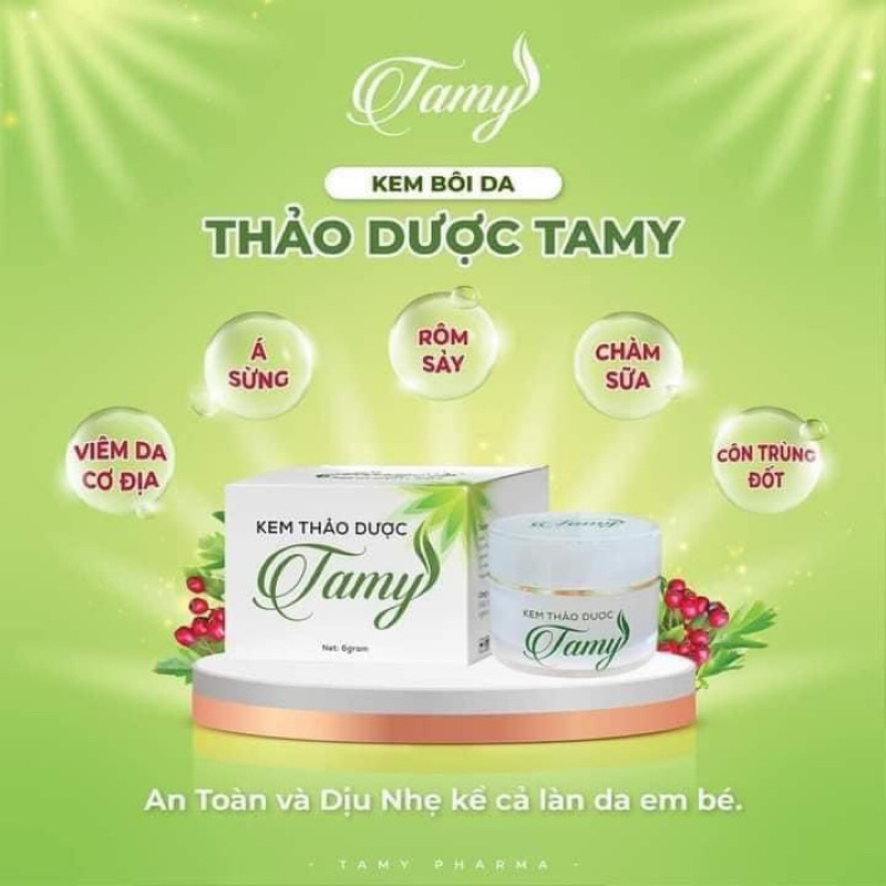 Kem thảo dược tinh chất lá trầu không Tamy 6gram
