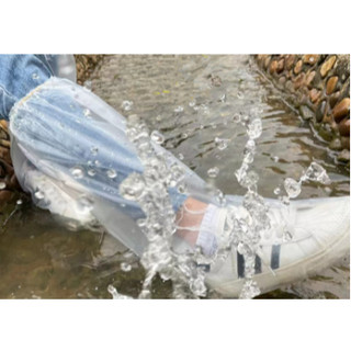 10 chiếc bọc giày đi mưa, bao giày nylon đi mưa, chống ướt chống bùn đi mưa