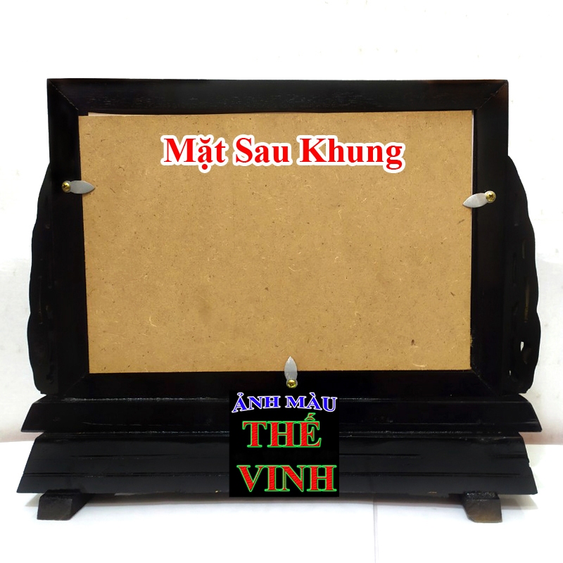 Khung hình thờ đôi bẳng gỗ cao cấp nhiều kích thước (Đen) - Shop chỉ nhận đơn hàng Hỏa Tốc tại Hồ Chí Minh