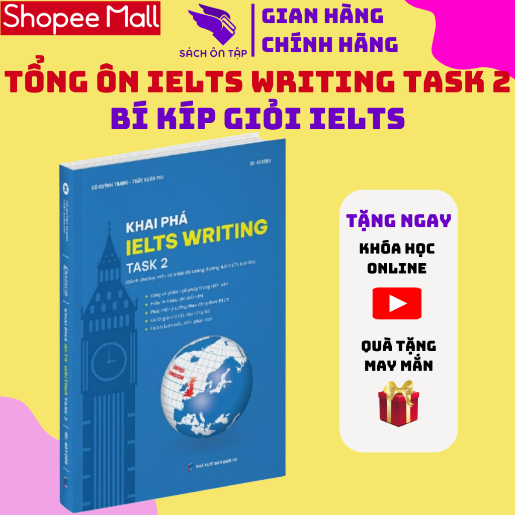 Sách tiếng anh khai phá IELTS Writing Task 2 - Cambridge IELTS, luyện ...