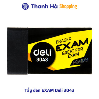Bộ gôm tẩy Thiên Long, Deli mềm dẻo, xóa sạch vết chì trên giấy, phù hợp học sinh - Màu ngẫu nhiên