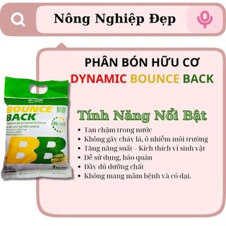 Dynamic Bounce Back Úc 1kg - Phân Bón Hữu Cơ Viên Nén Tan Chậm N Xanh BB