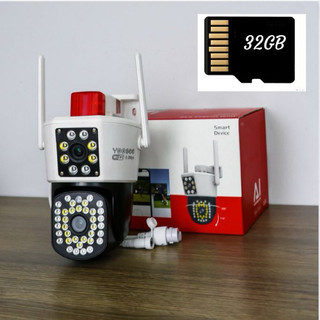 Camera YOOSEE 2 Mắt 836 ngoài trời 12Mpx Góc rộng Siêu nét