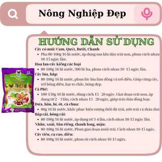 Phân bón Canxi Nitrat Haifa gói 1kg - Làm Hạ Phèn, Cứng Trái, Cứng Cây 15-0-0-26 CaO