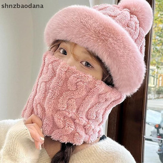 Mũ Len Lông Cừu Trùm Đầu Chống Gió Lạnh,Sét Mũ Len Kèm Khắn Cho Nữ Mẫu Mới 🌸 tuyển sỉ🌸