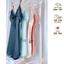 SX848 váy ngủ lụa phối ren (có mút ngực ) - đầm ngủ sexy cao cấp - KELLYWANG