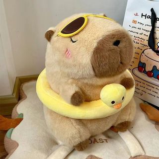 ( TẶNG QUÀ ĐÈN NGỦ CẮM )Gấu bông lớn CP kính vịt vàng 50cm Quảng Châu Cao Cấp Quà tặng đáng yêu MEILI STORE