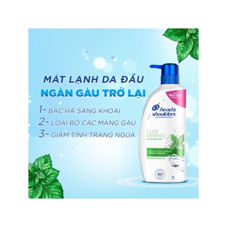 Dầu Gội Head & Shoulders Bạc Hà Mát Lạnh 850ml